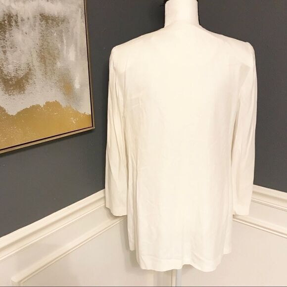 R & M Richards Embroidered Gold Button Down Tunic - Picture 3 of 3